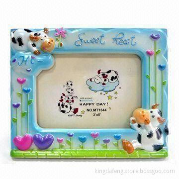 Photo Frame, Made of ABS/PVC Material, Dimension 17.1 x 13.7cm